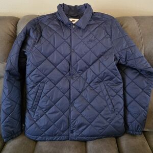 Nike Men's Navy Quilted Puffer Jacket